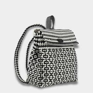 MARIA VICTORIA | GELATO WB BK | UPCYCLED, HANDWOVEN, BACKPACK